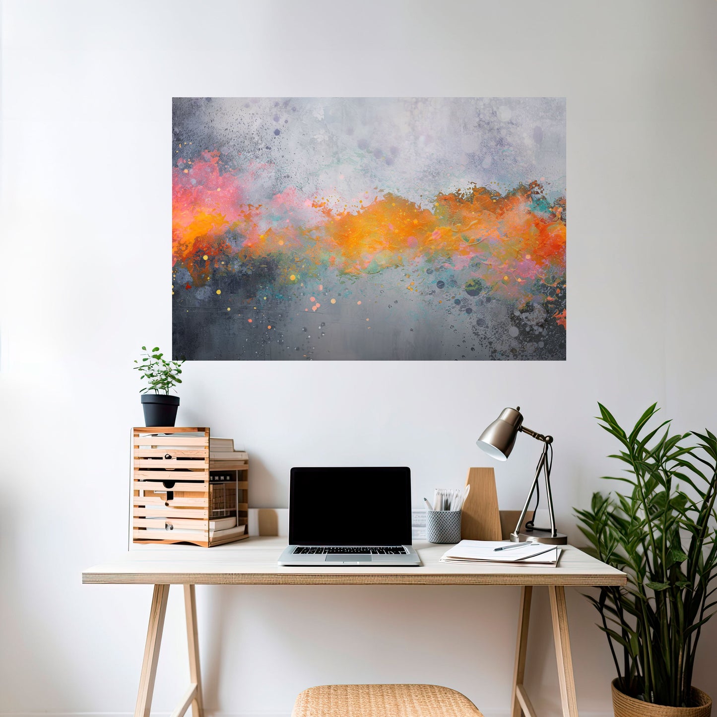 Poster orizzontale staccabile e attaccabile PIXY ROAD
