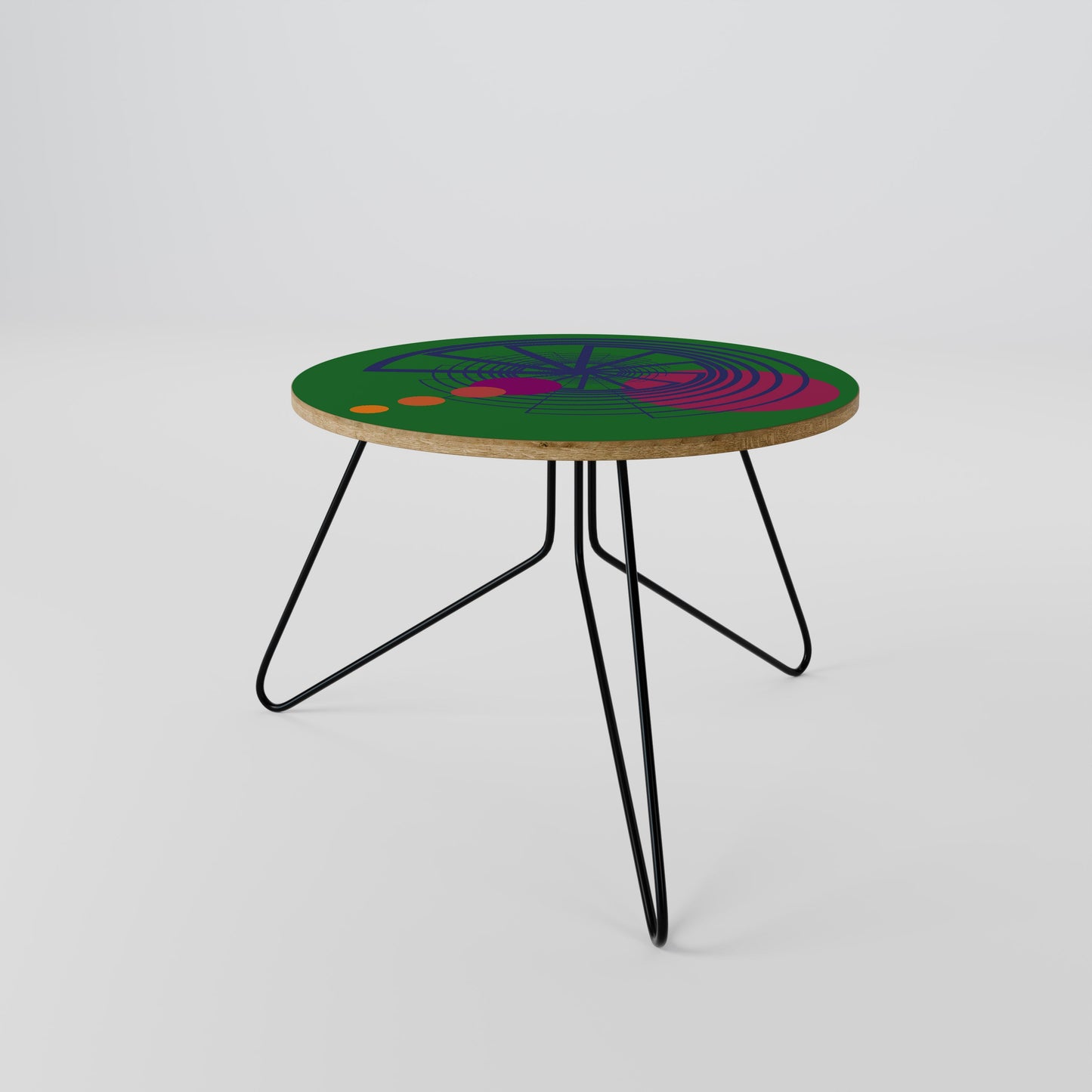 Tavolino da caffè VIVID COLORWHEEL 60