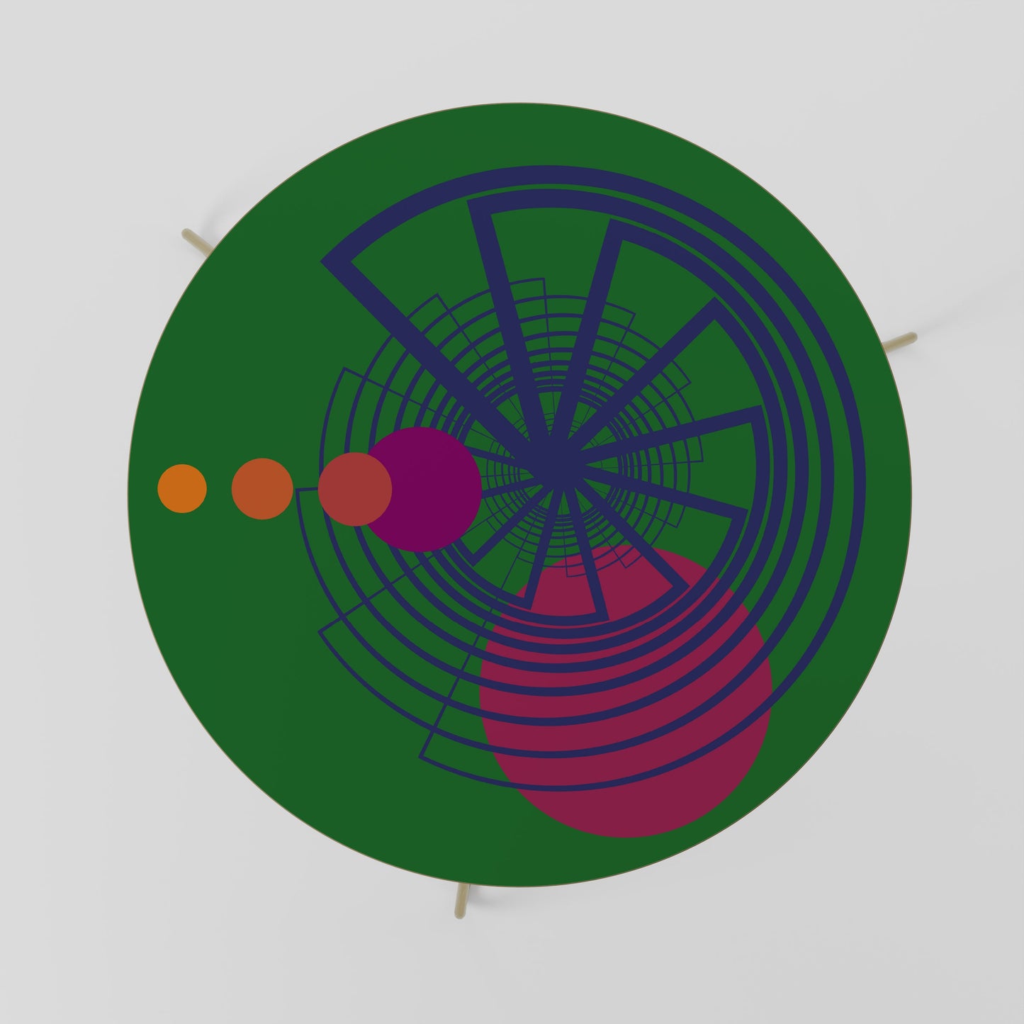 Tavolino da caffè VIVID COLORWHEEL 69
