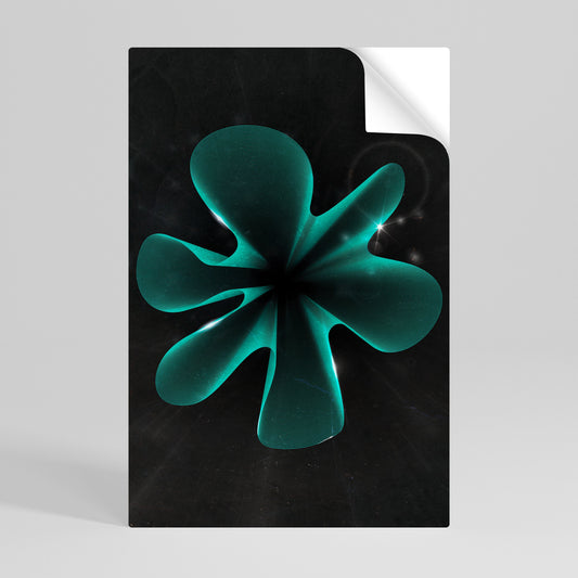 ILLUSIONE ELETTRICA Poster verticale staccabile e attaccabile