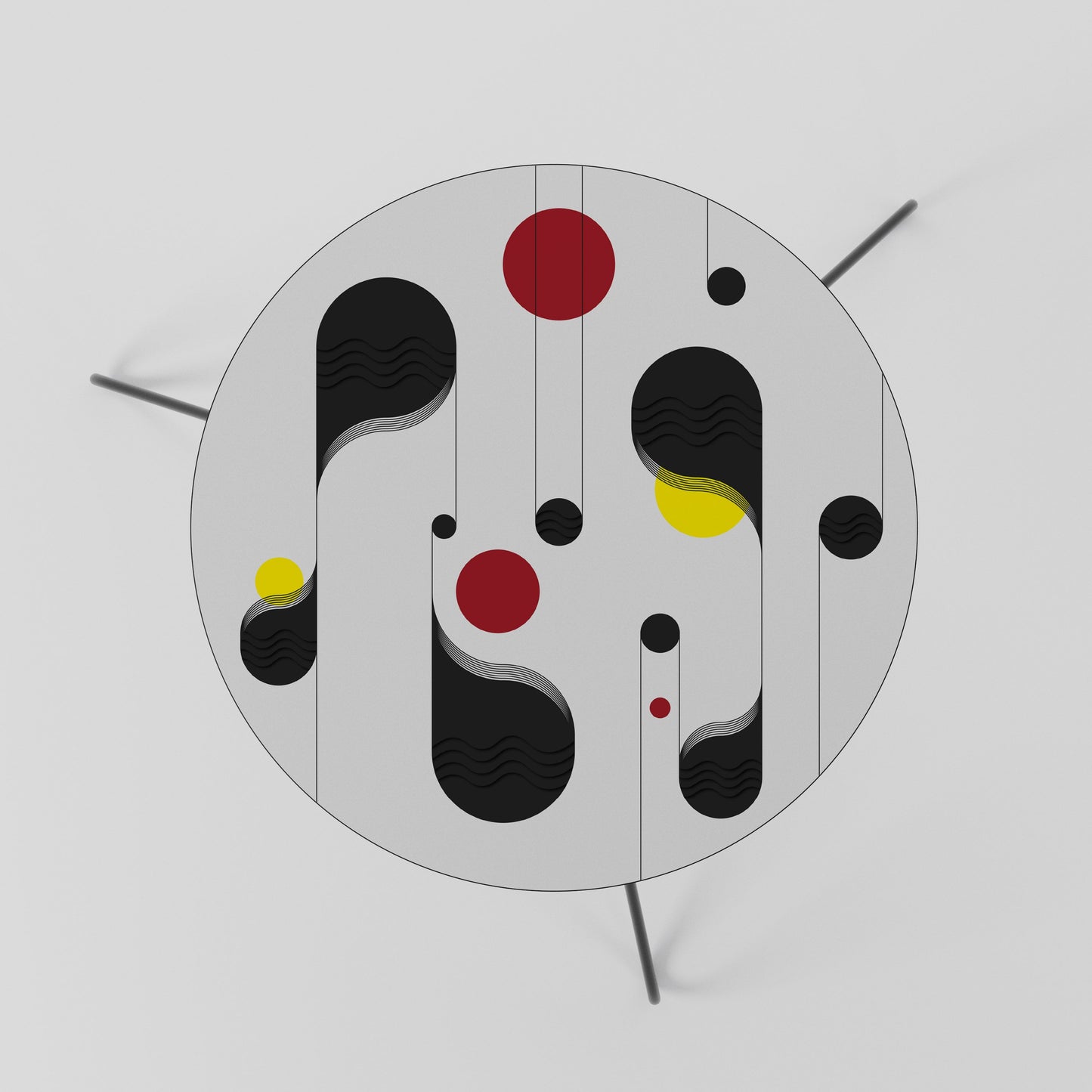 Tavolino da caffè DOT-TO-DOT LULLABY 60