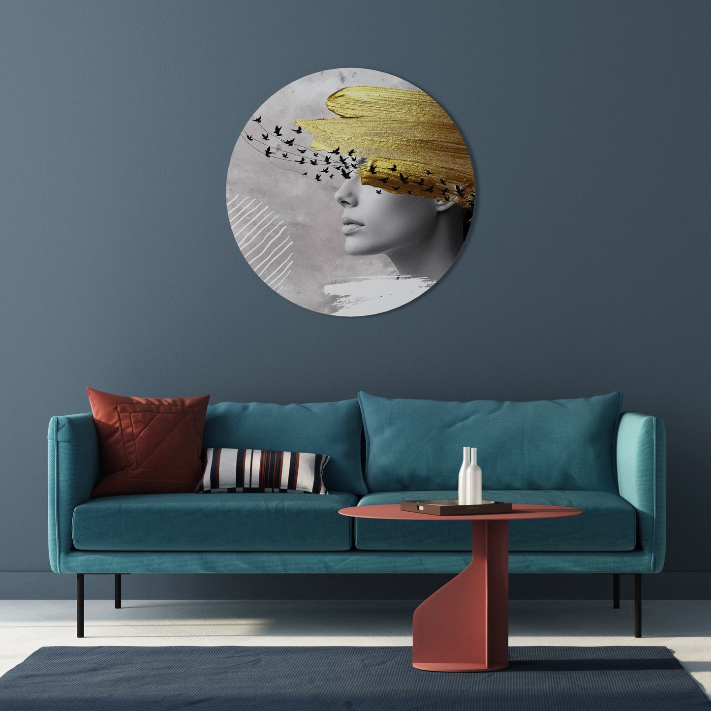 TREASURE THOUGHTS Round Wall Art