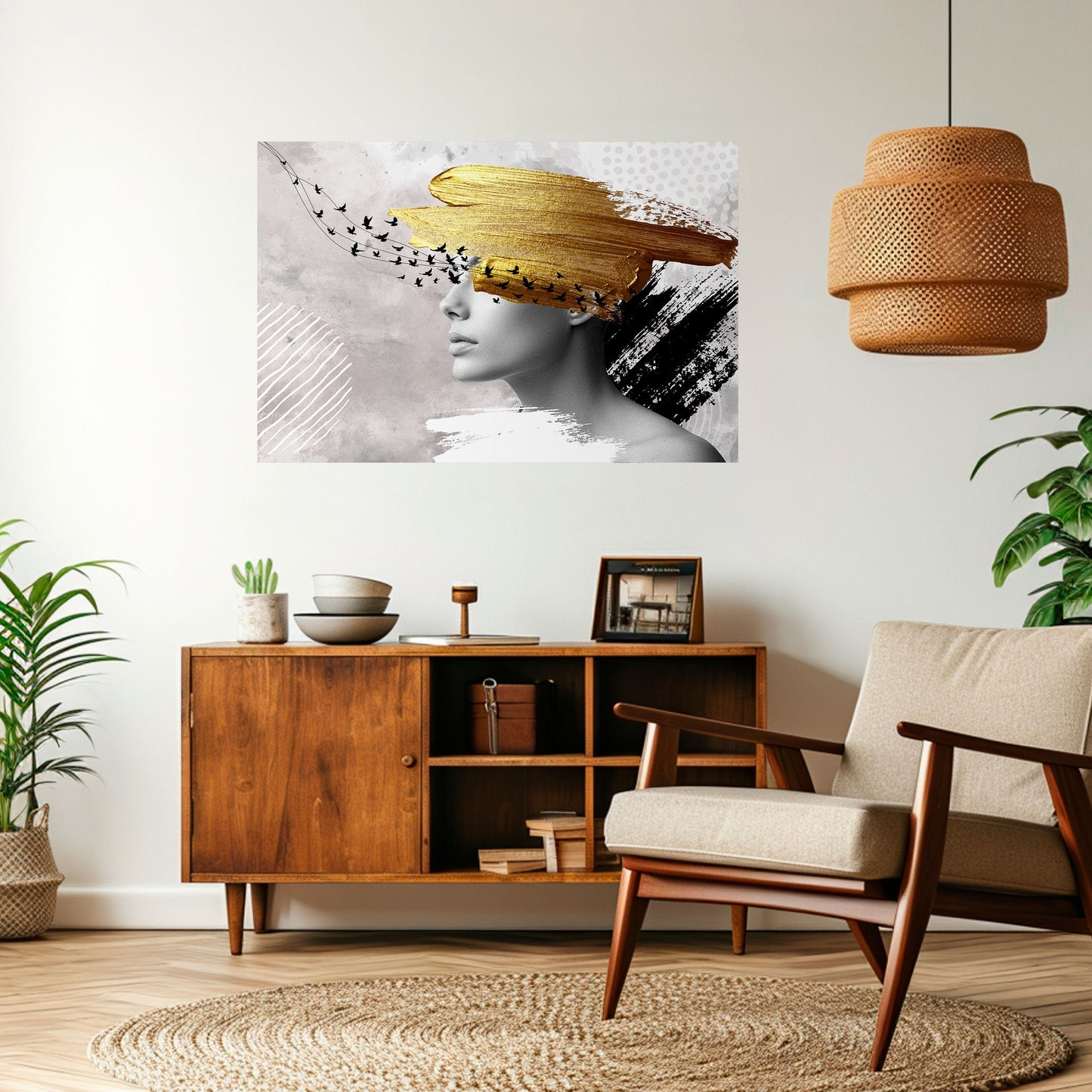 TREASURE THOUGHTS Poster orizzontale staccabile e attaccabile