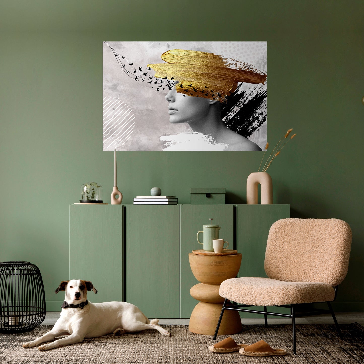 TREASURE THOUGHTS Poster orizzontale staccabile e attaccabile