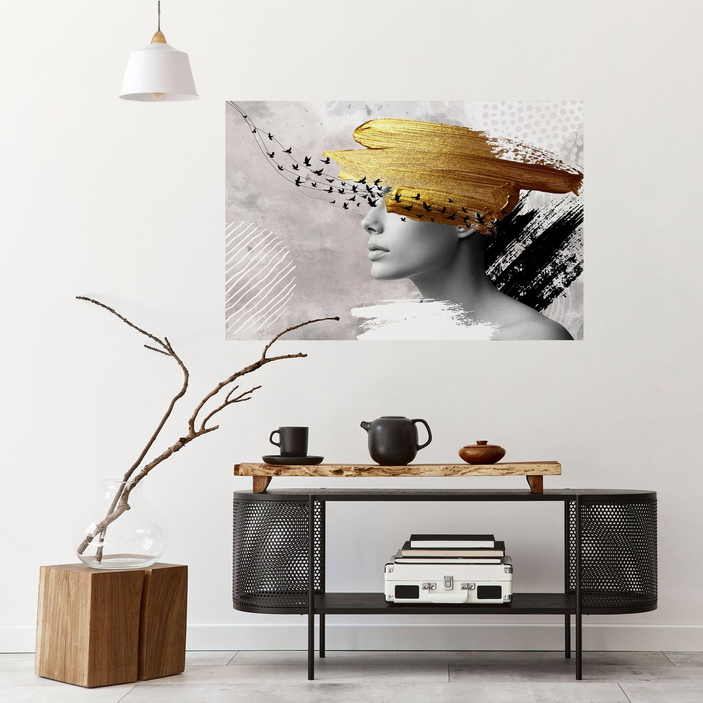 TREASURE THOUGHTS Poster orizzontale staccabile e attaccabile