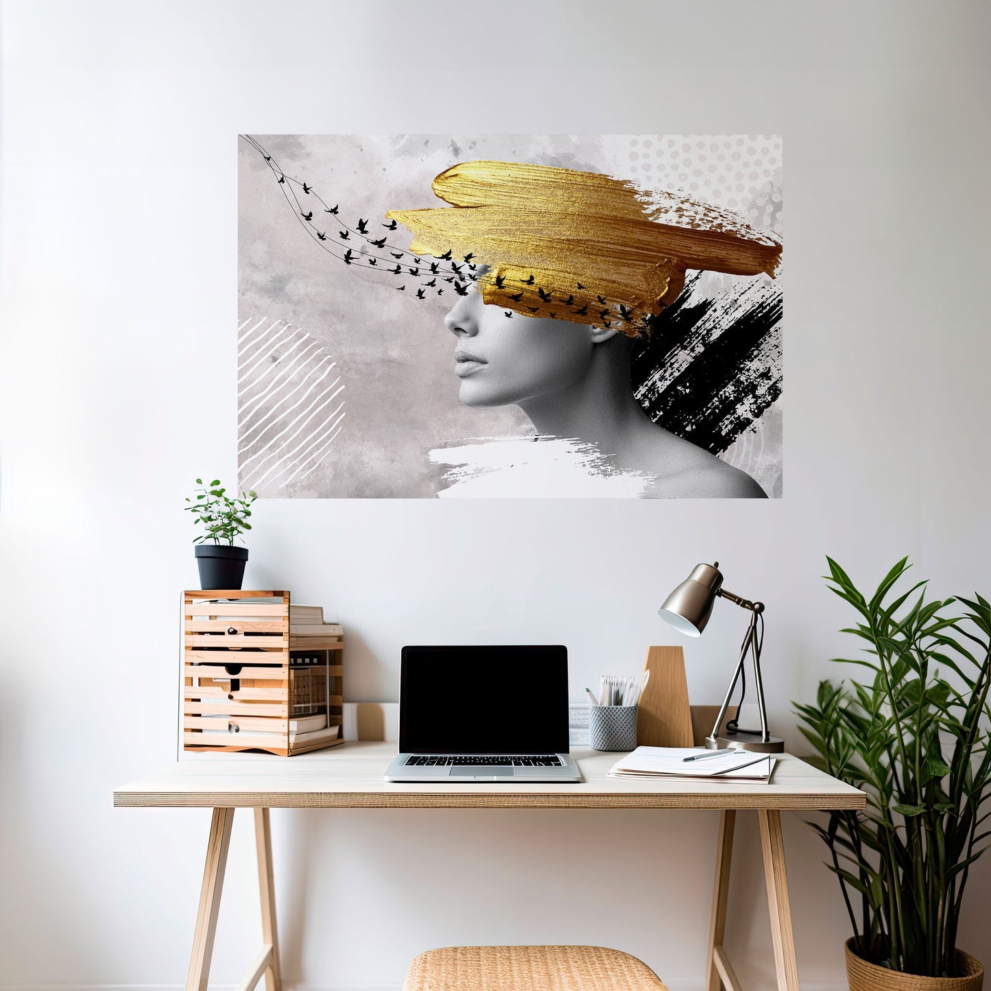 TREASURE THOUGHTS Poster orizzontale staccabile e attaccabile