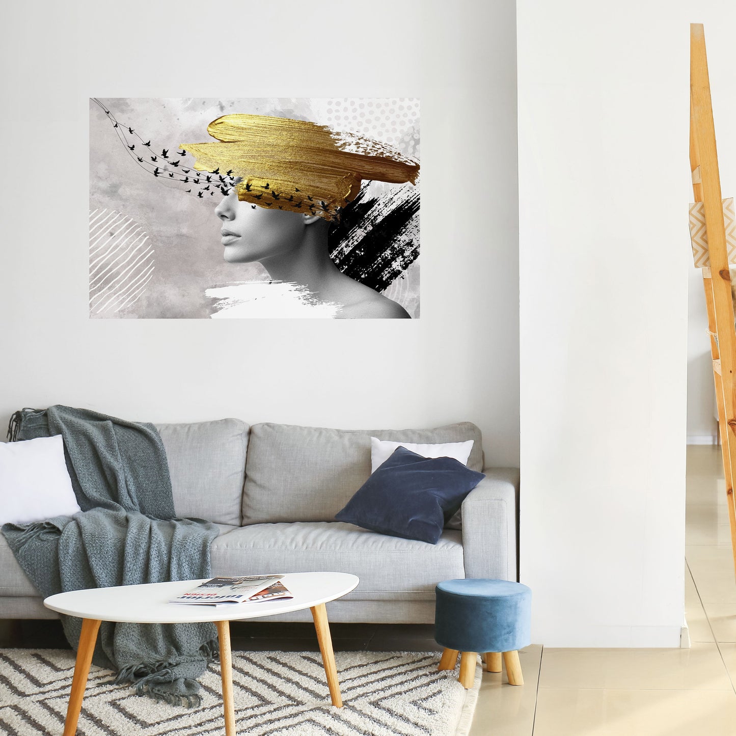 TREASURE THOUGHTS Poster orizzontale staccabile e attaccabile