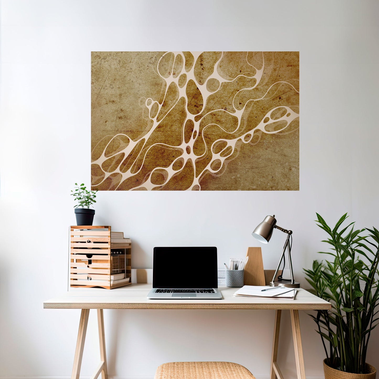 Poster orizzontale staccabile e attaccabile ARCANE ARRAY