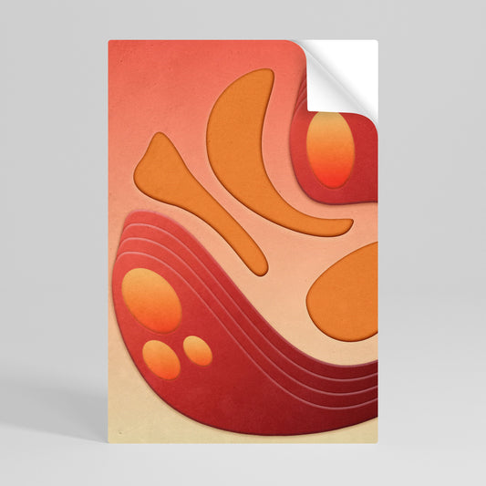 STRUTTURA IMMERSIONALE Poster verticale staccabile e attaccabile