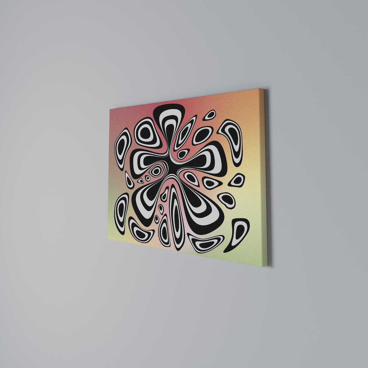 ILLUSIONARY SPLASH Stampa su tela orizzontale