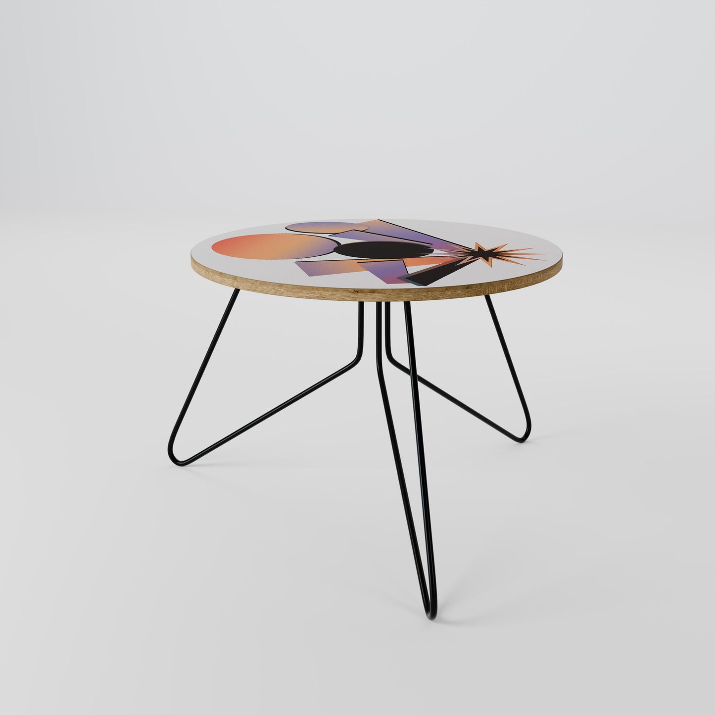 Tavolino da caffè ANGULAR ARTISTRY 60