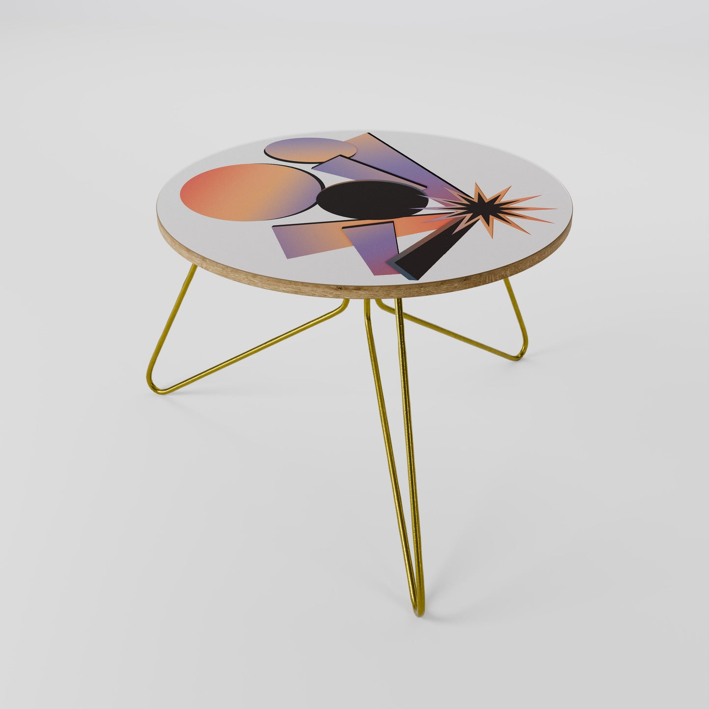 Tavolino da caffè ANGULAR ARTISTRY 60