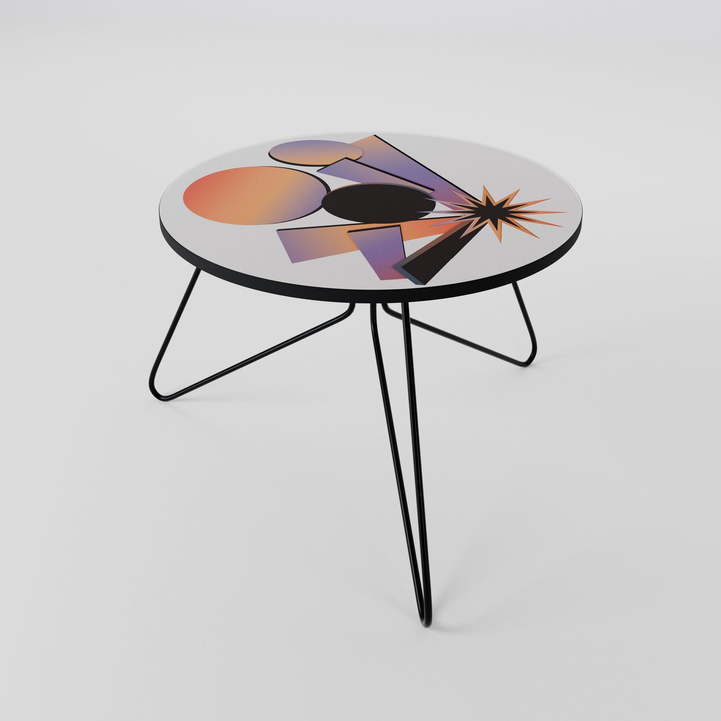 Tavolino da caffè ANGULAR ARTISTRY 60