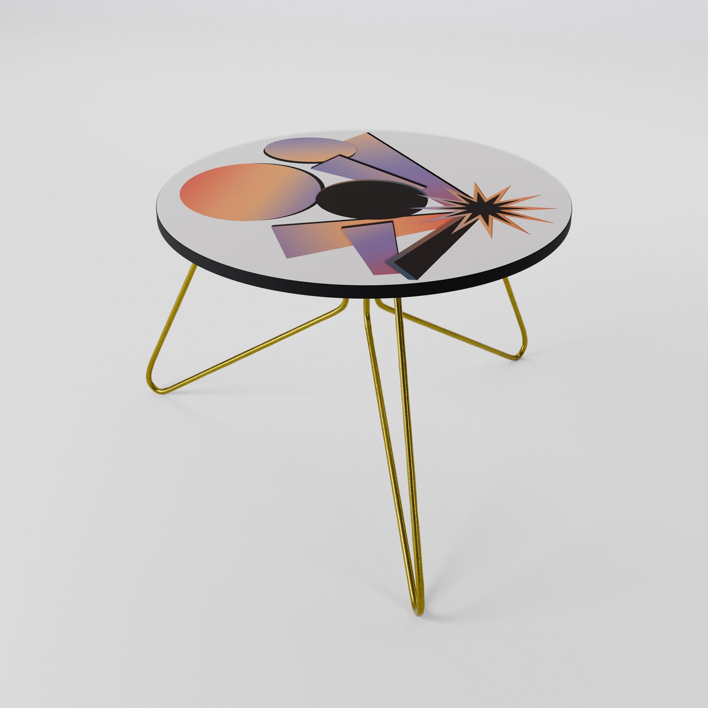 Tavolino da caffè ANGULAR ARTISTRY 60