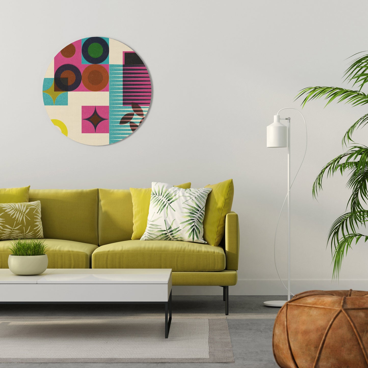 FORM VARIETY Round Wall Art
