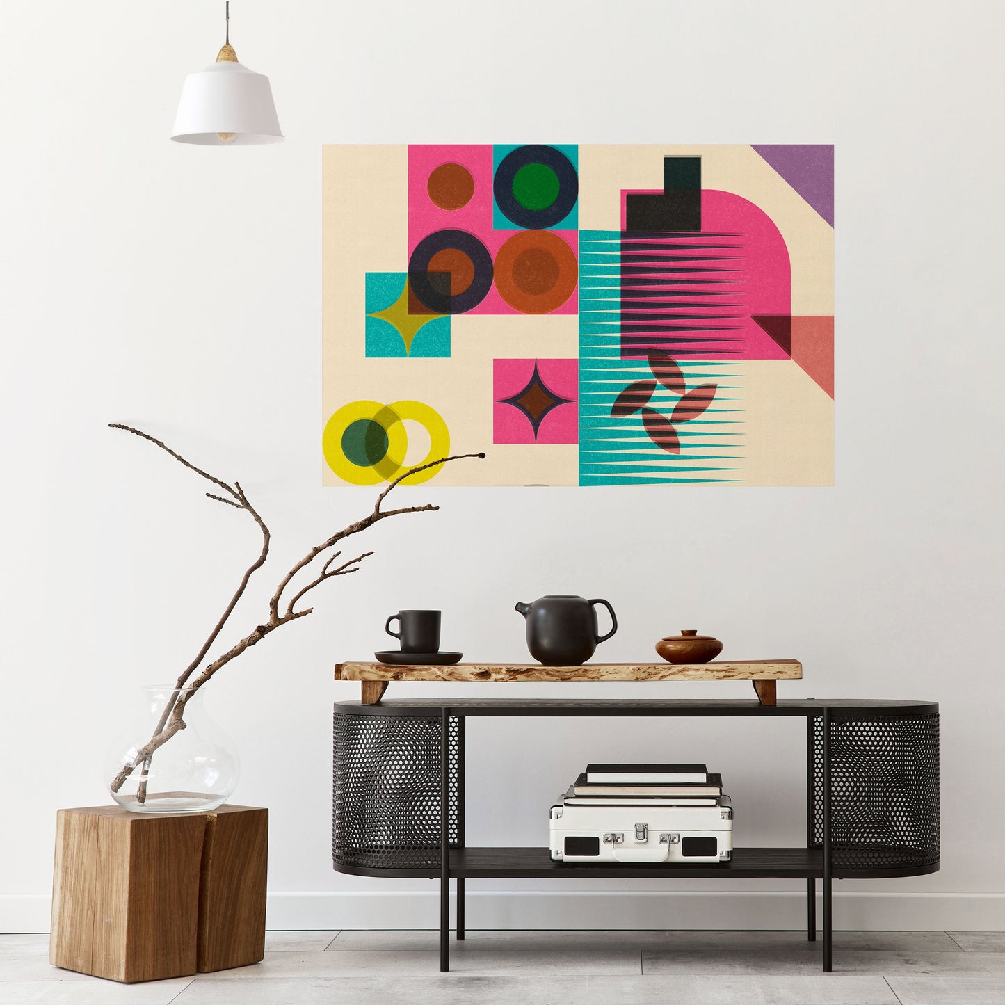 VARIETÀ DI FORMA Poster orizzontale staccabile e attaccabile
