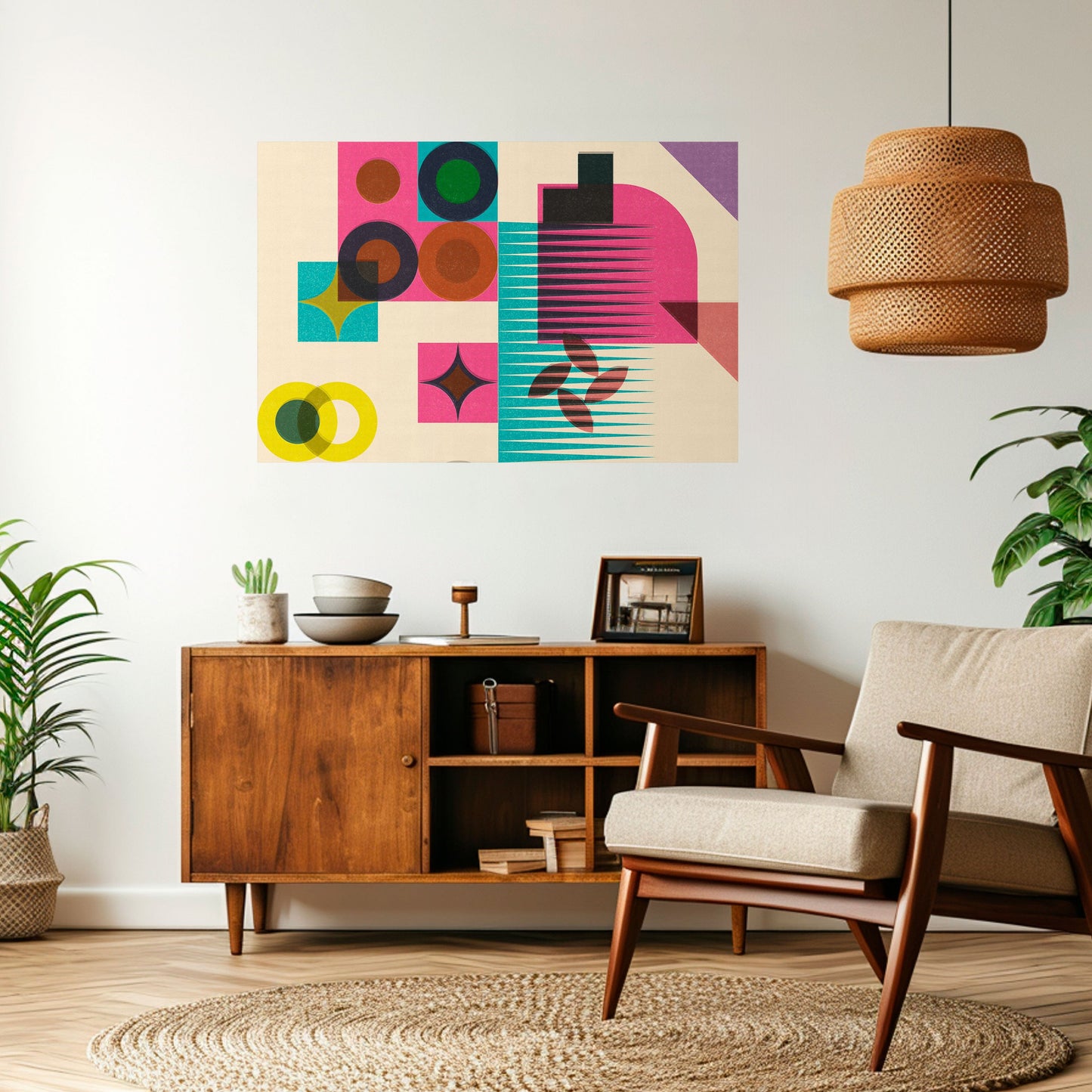 VARIETÀ DI FORMA Poster orizzontale staccabile e attaccabile