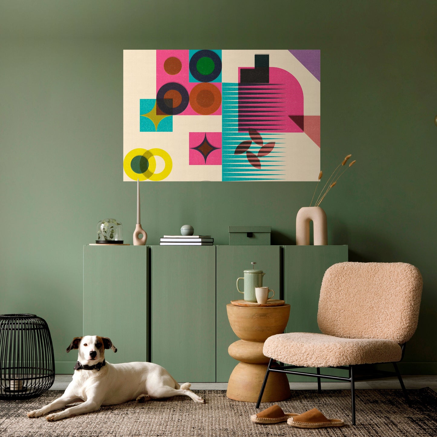 VARIETÀ DI FORMA Poster orizzontale staccabile e attaccabile