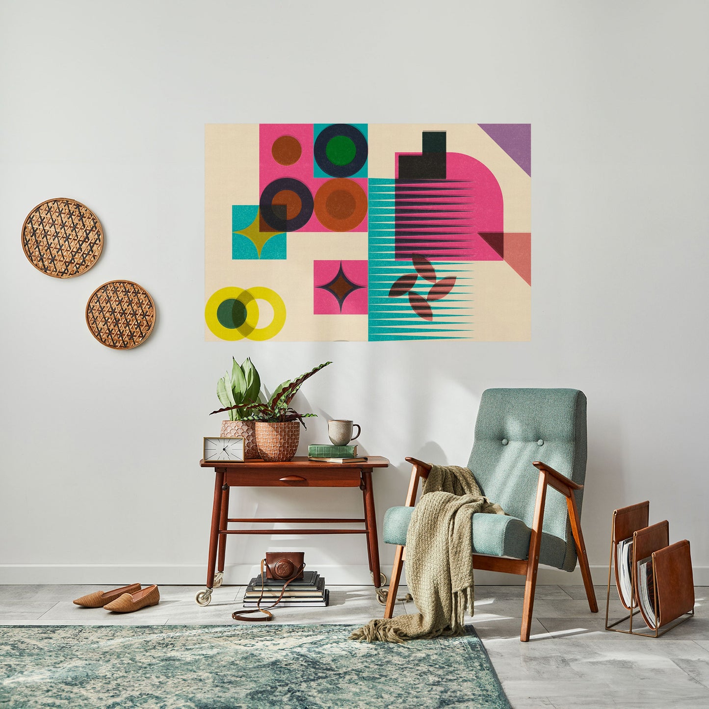 VARIETÀ DI FORMA Poster orizzontale staccabile e attaccabile