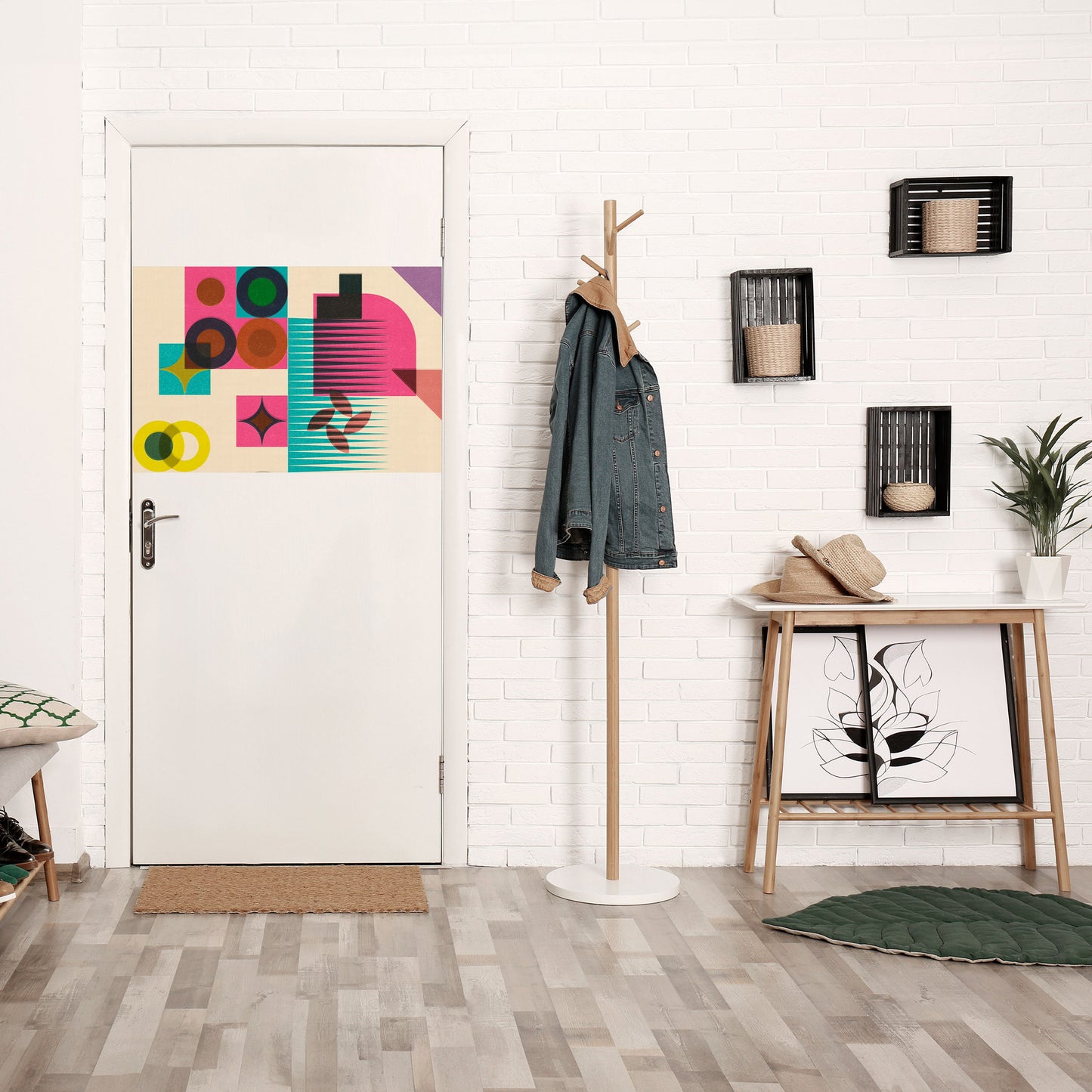 VARIETÀ DI FORMA Poster orizzontale staccabile e attaccabile