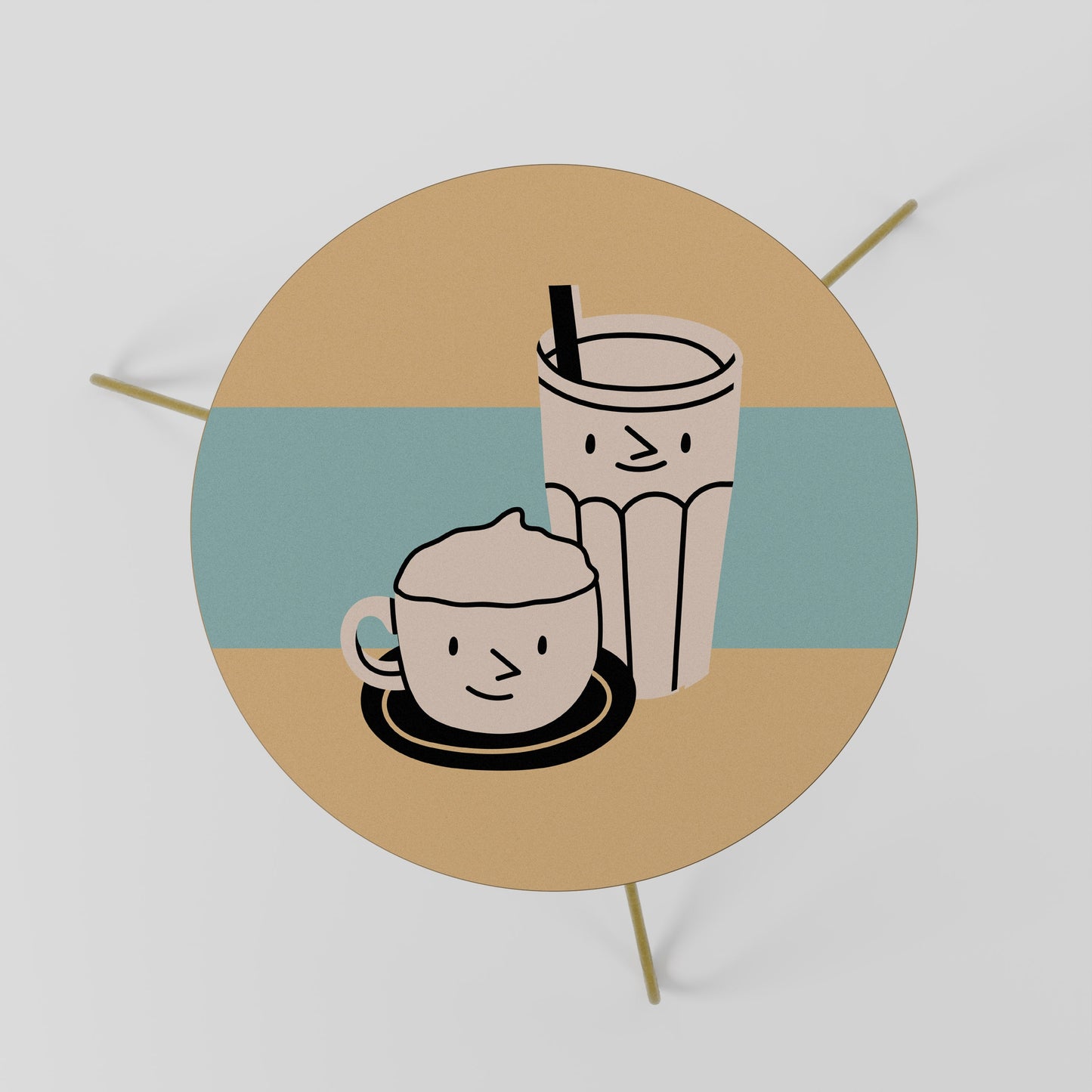 PIACERI DEL CAFFÈ Tavolino da caffè 60