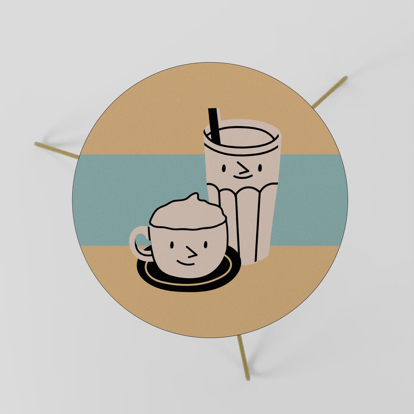 PIACERI DEL CAFFÈ Tavolino da caffè 60