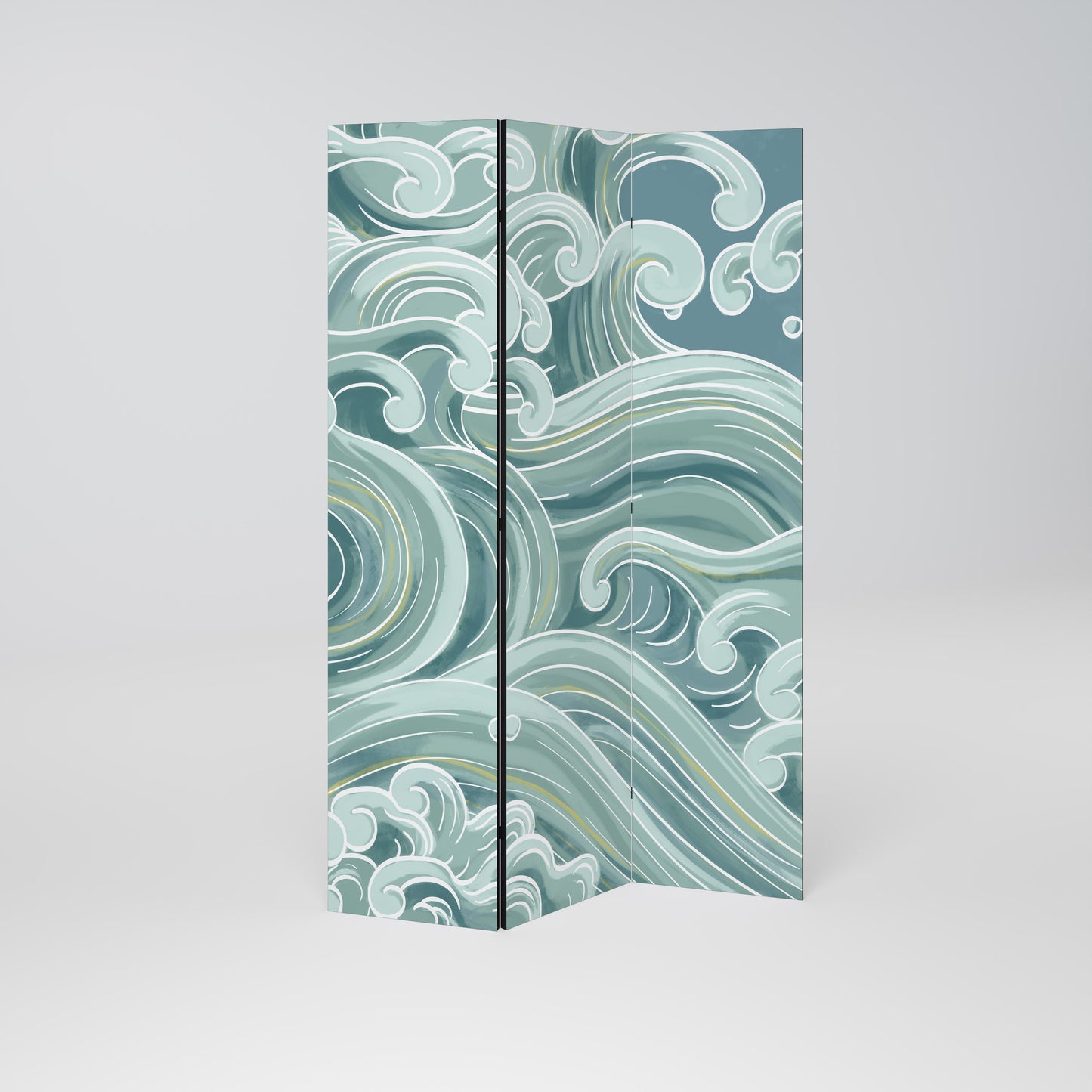 Divisorio decorativo per ambienti a 3 pannelli ASIAN SWAY