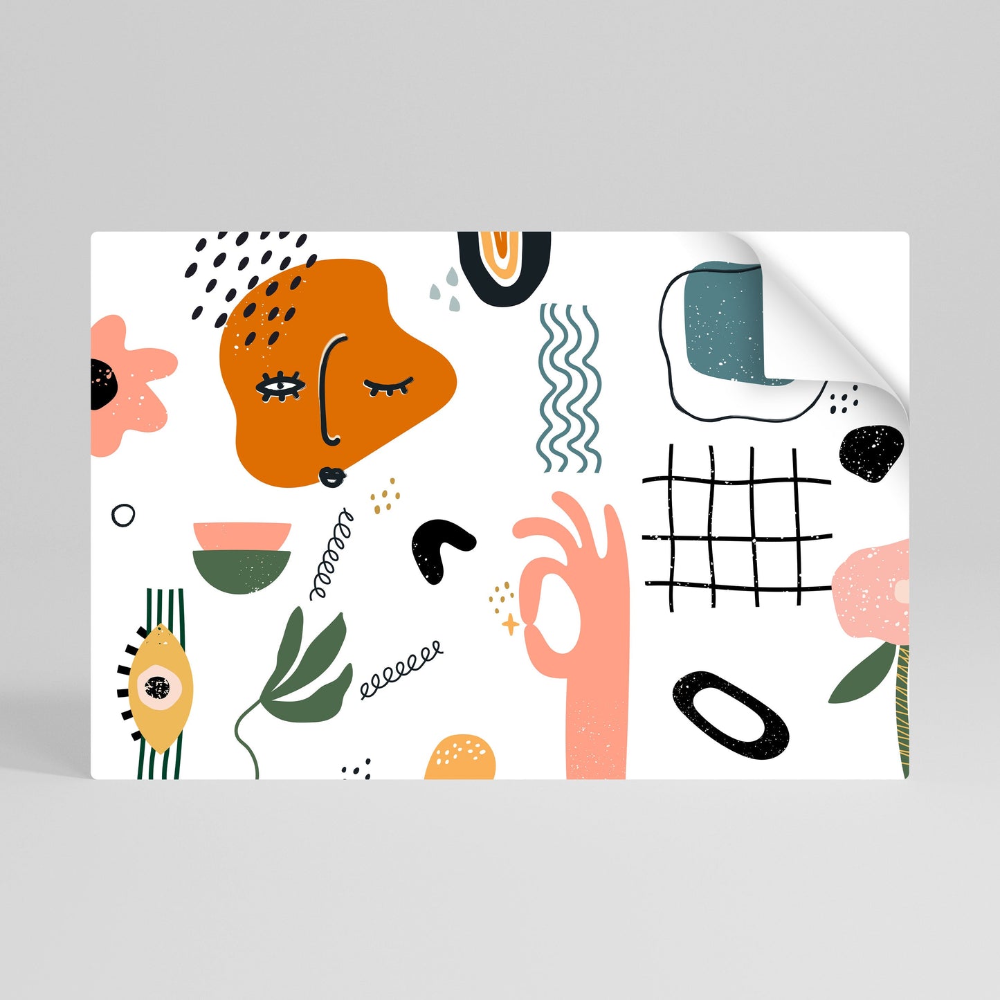 Poster orizzontale staccabile e attaccabile MATISSE WHIMSY