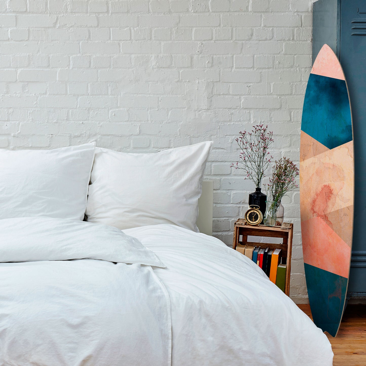 PEONY INTERIOR Decorative Plywood Surfboard