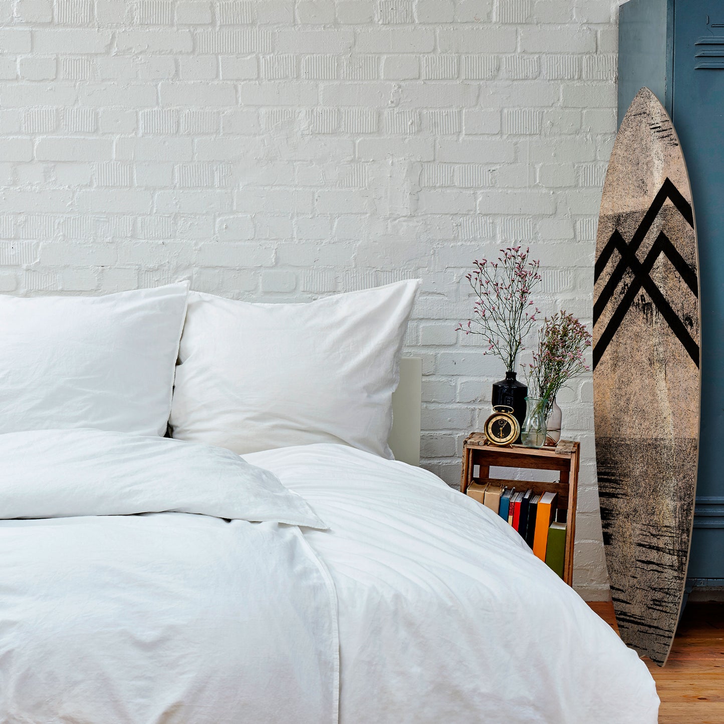 SUMMIT STRIPES Tavola da surf decorativa in compensato