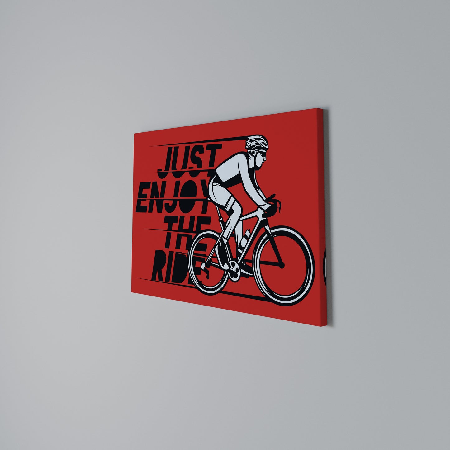 ENJOY THE RIDE Stampa su tela orizzontale