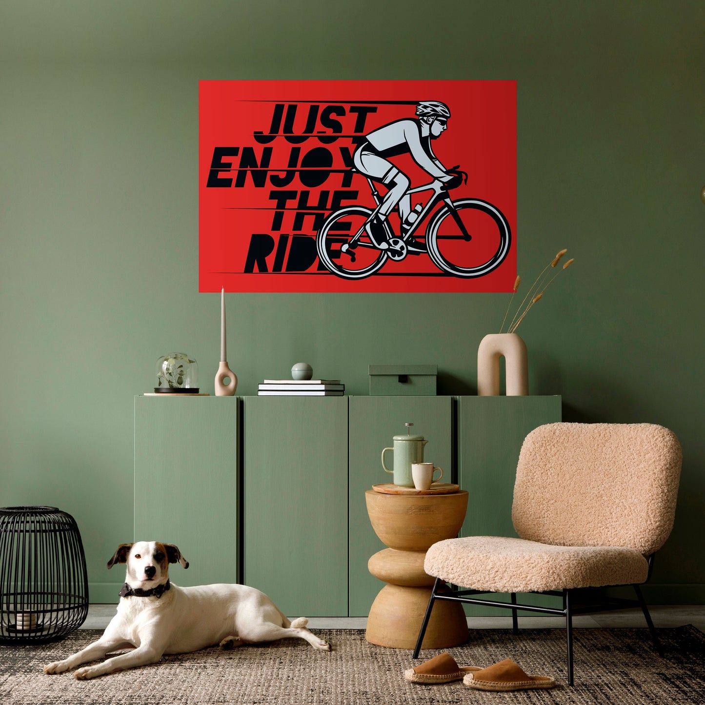 GODITI IL VIAGGIO Poster orizzontale staccabile e attaccabile
