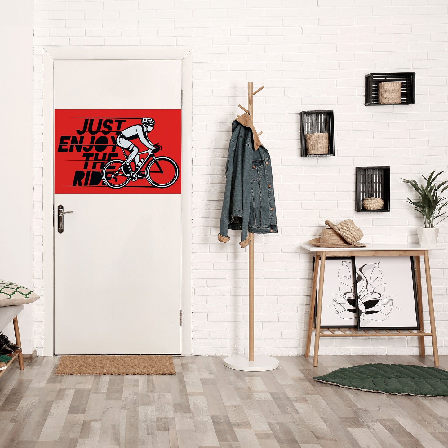 GODITI IL VIAGGIO Poster orizzontale staccabile e attaccabile