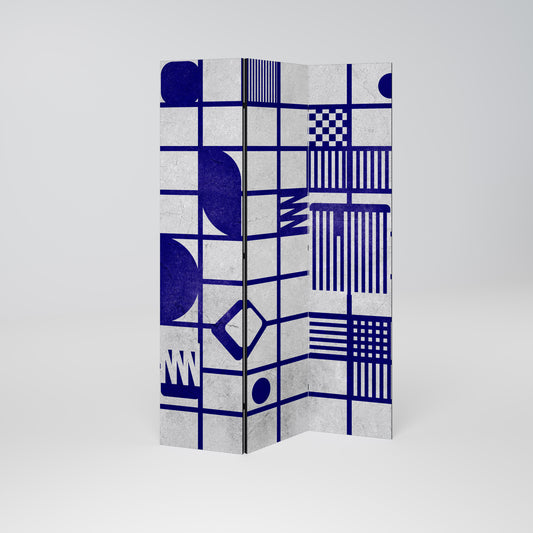 THE RIGHT PLACES Divisorio decorativo per ambienti a 3 pannelli