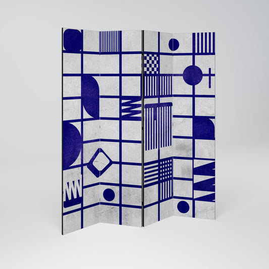 THE RIGHT PLACES Divisorio decorativo per ambienti a 4 pannelli