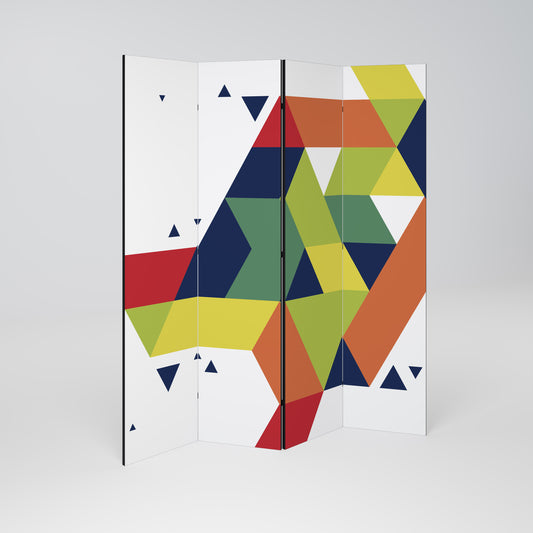 FUTURE SIGN Divisorio decorativo per ambienti a 4 pannelli