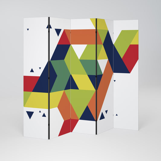 FUTURE SIGN Divisorio decorativo per ambienti a 5 pannelli