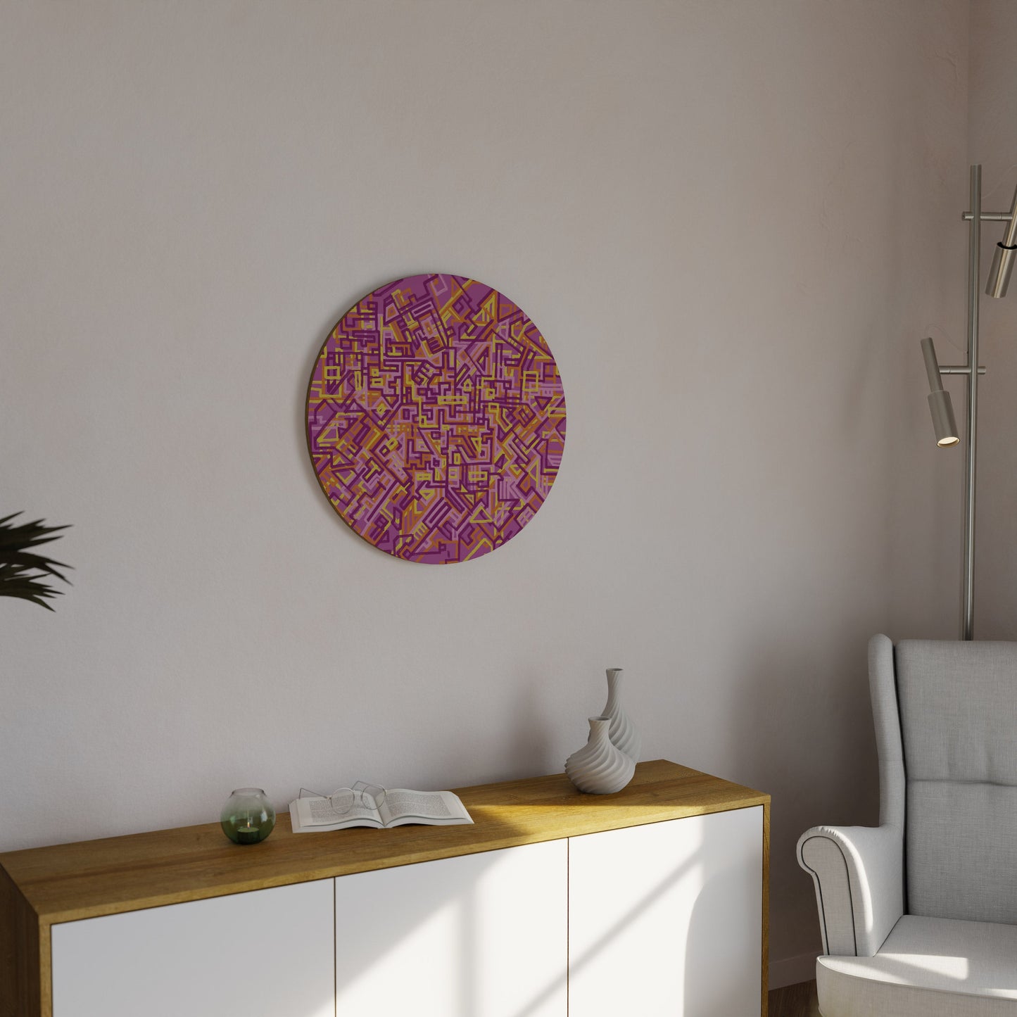 LOVELY MEMORIES Round Wall Art