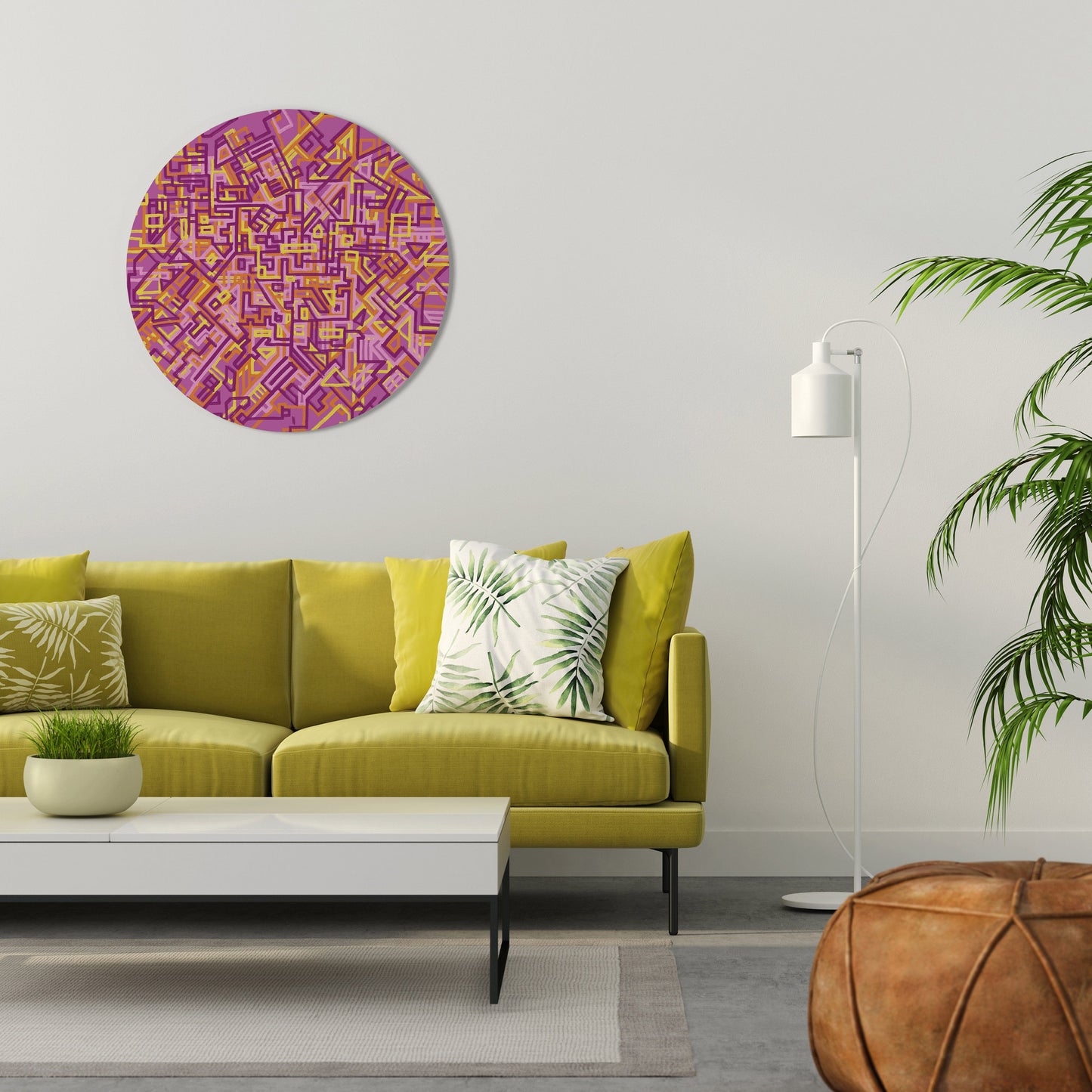 LOVELY MEMORIES Round Wall Art