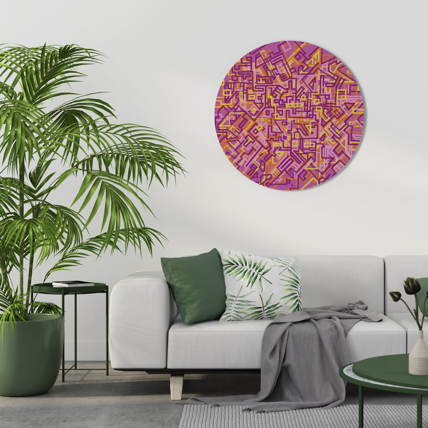LOVELY MEMORIES Round Wall Art