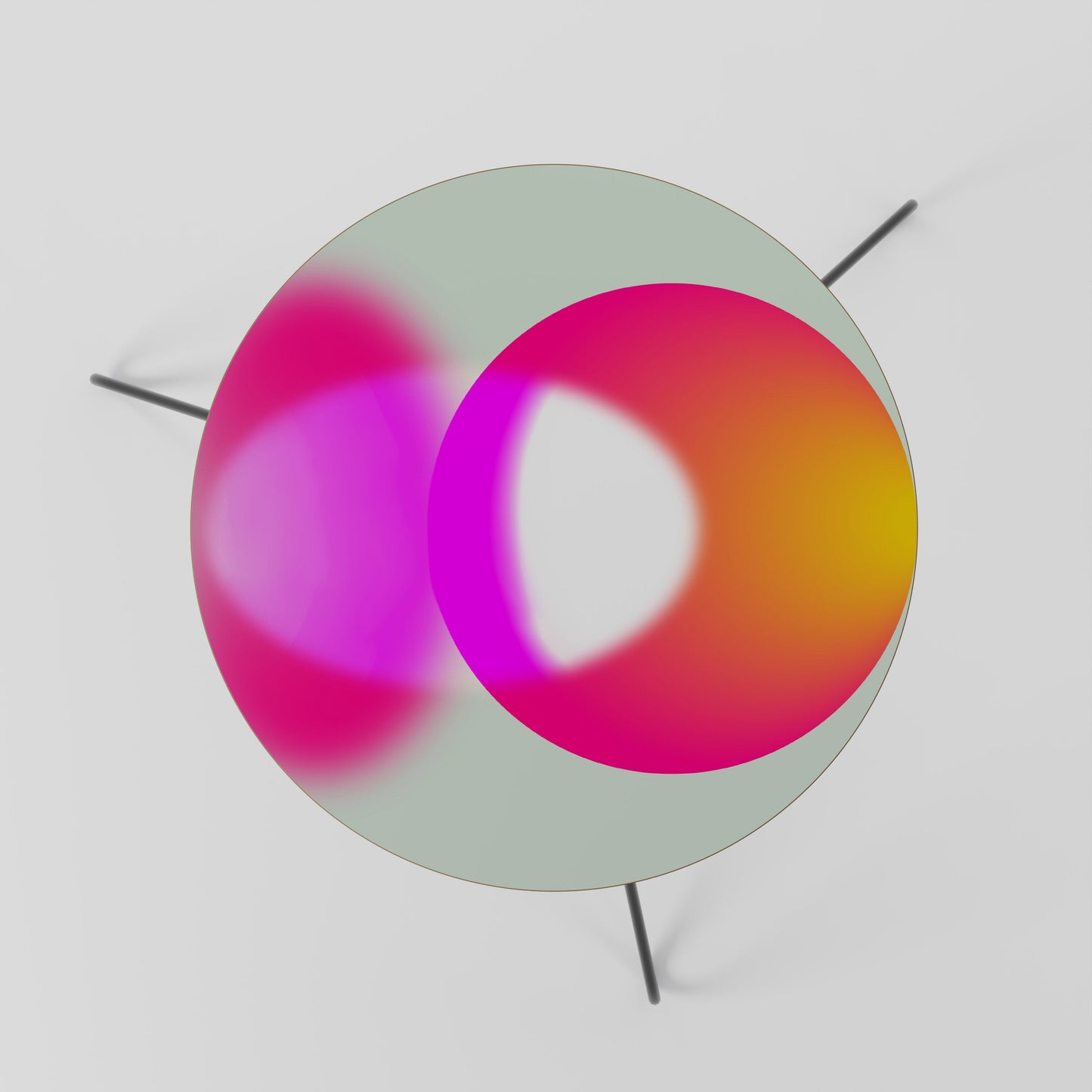 SINFONIA DI COLORI Tavolino da caffè 60