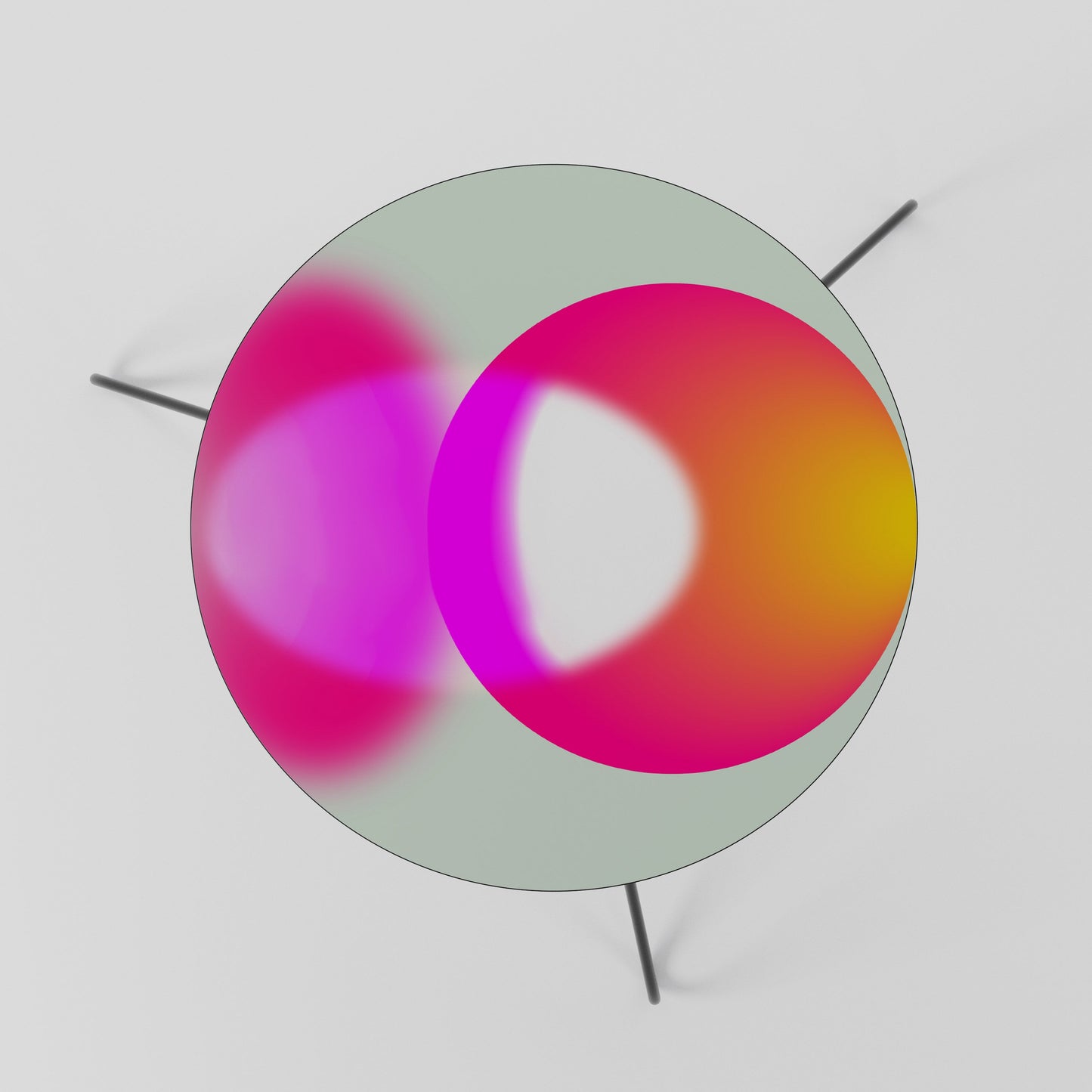 SINFONIA DI COLORI Tavolino da caffè 60