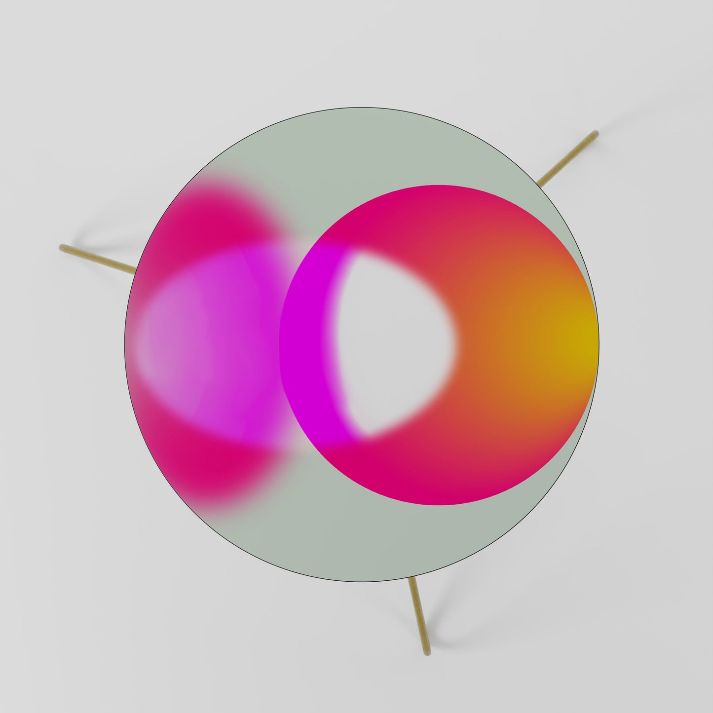 SINFONIA DI COLORI Tavolino da caffè 60