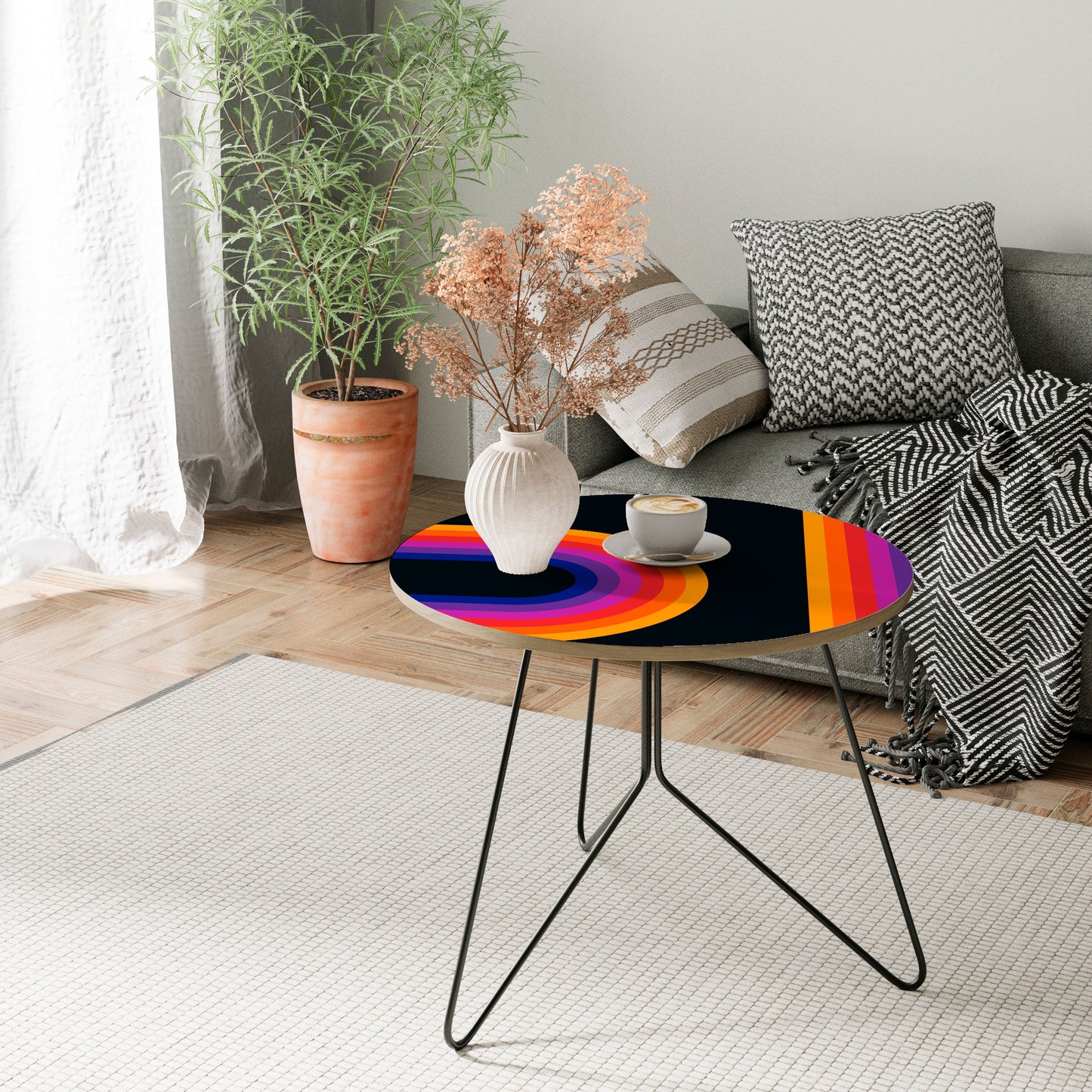 BLINDED BY THE LIGHTS Large Coffee Table