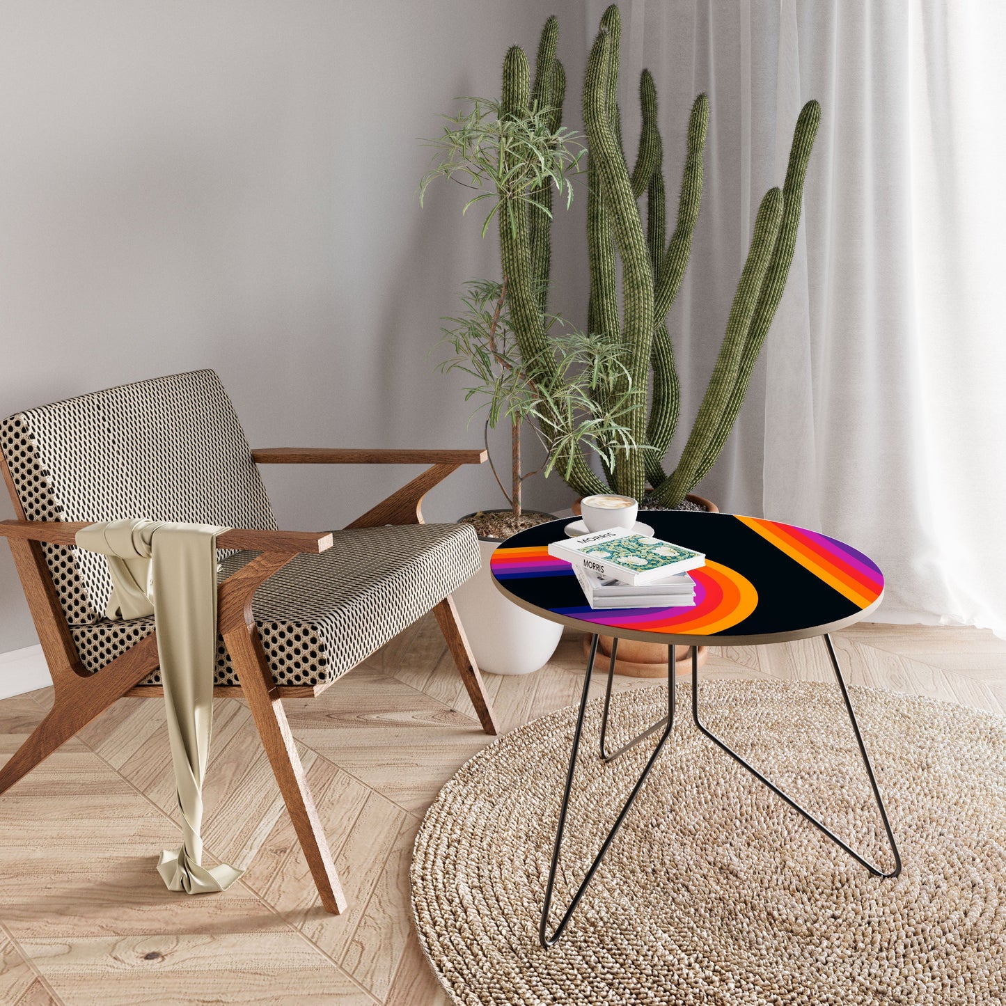 BLINDED BY THE LIGHTS Large Coffee Table