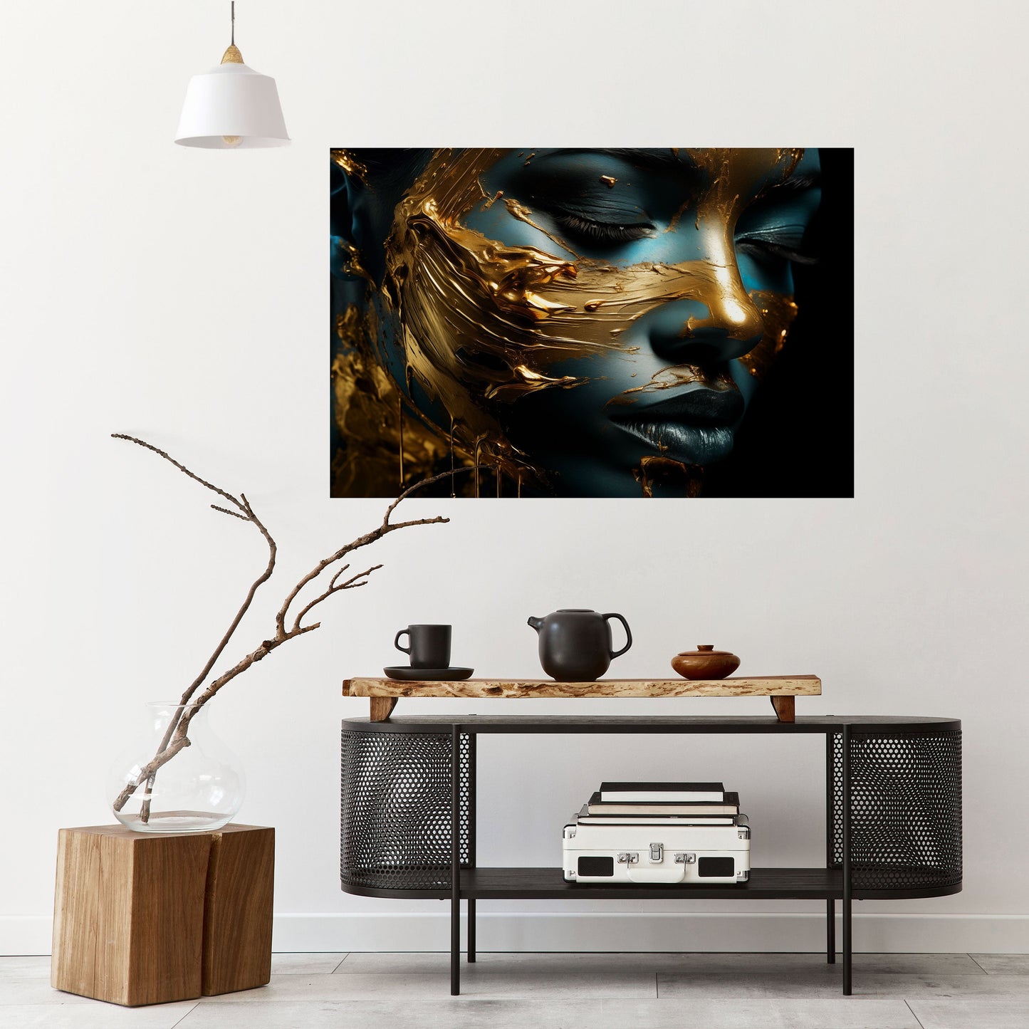 Poster orizzontale staccabile e attaccabile LUSTROUS BEAUTY