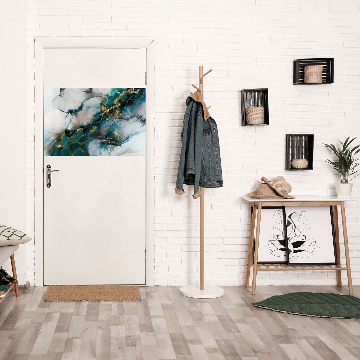 Poster orizzontale staccabile e attaccabile SERENE DRIFT