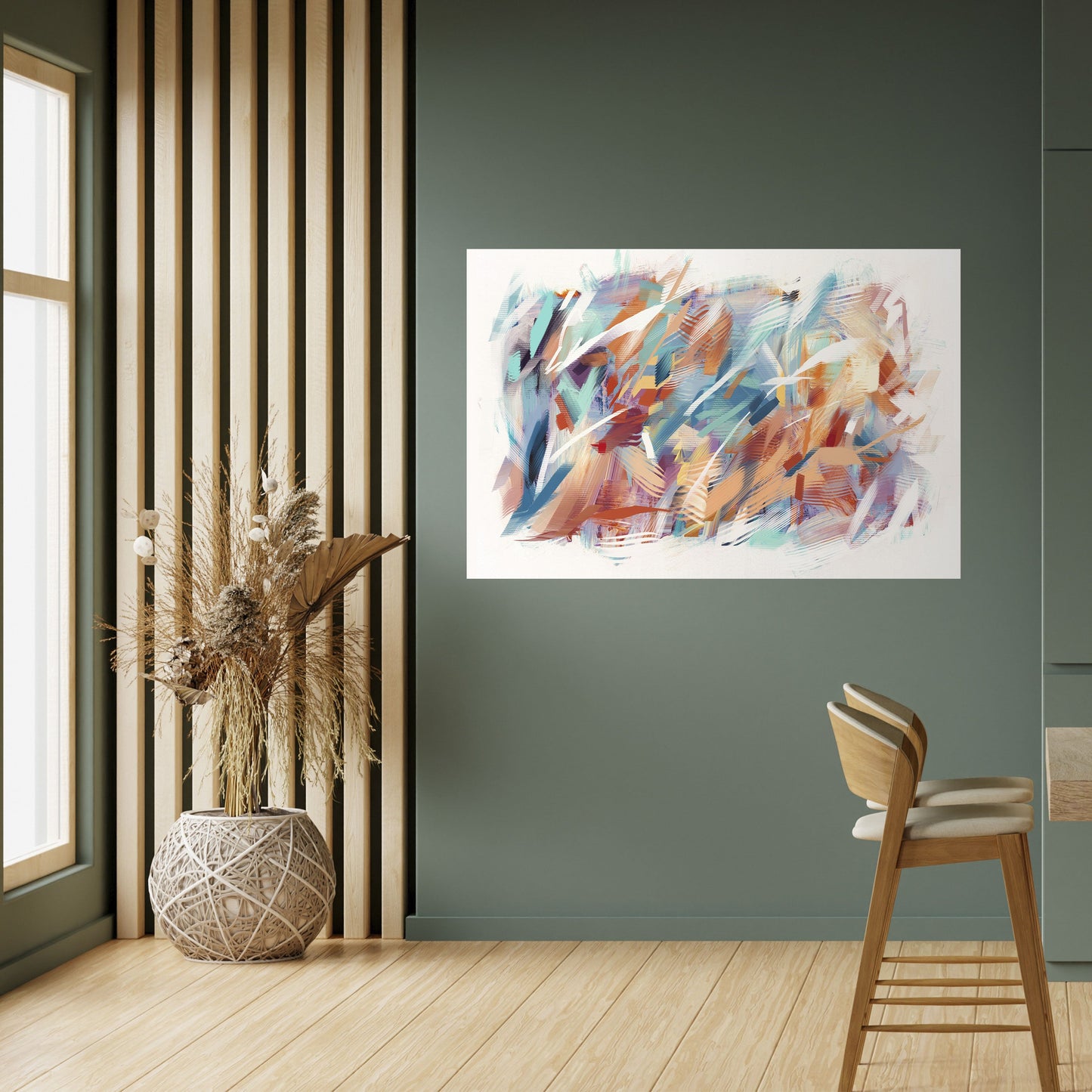 DREAMLIKE PALETTE Poster orizzontale staccabile e attaccabile