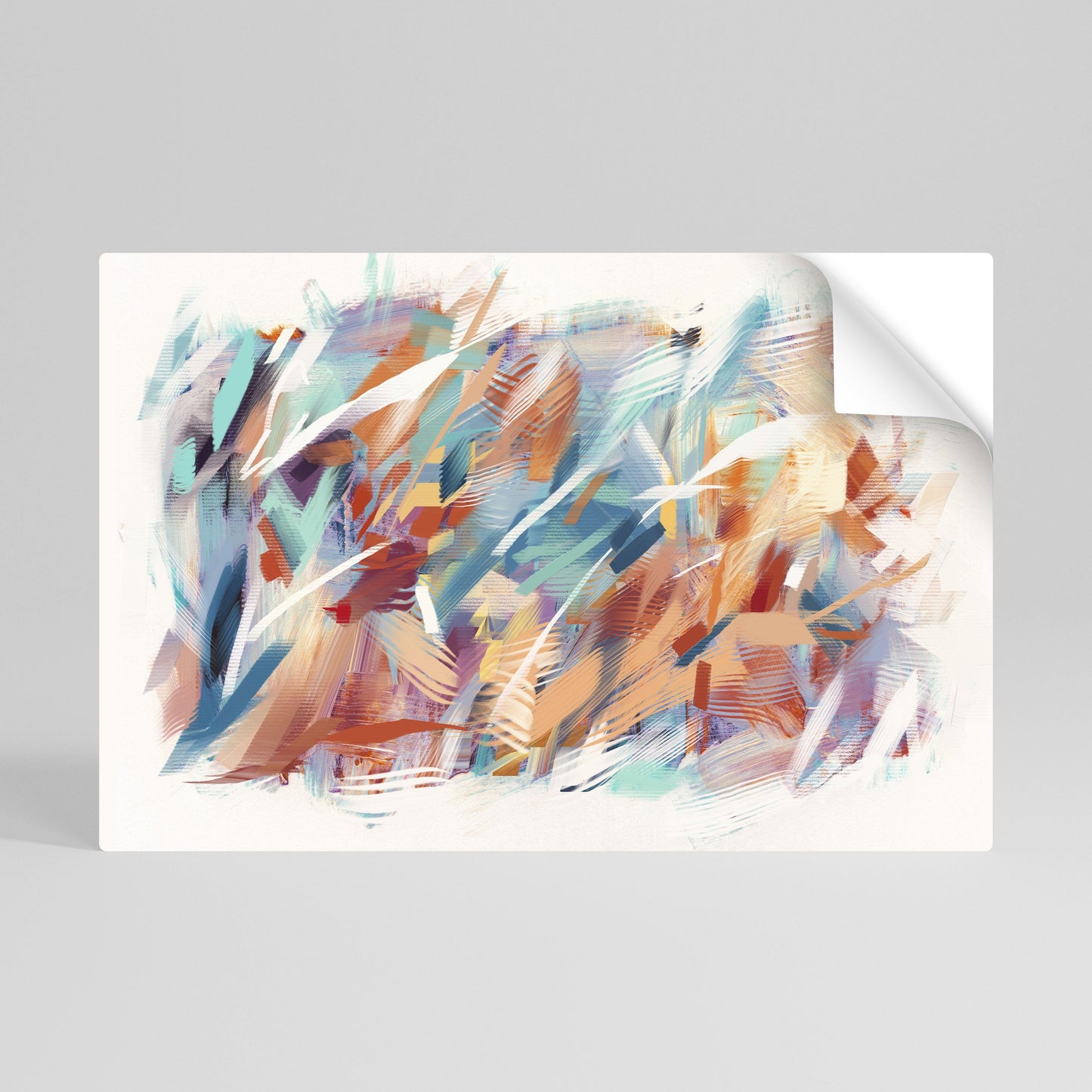 DREAMLIKE PALETTE Poster orizzontale staccabile e attaccabile