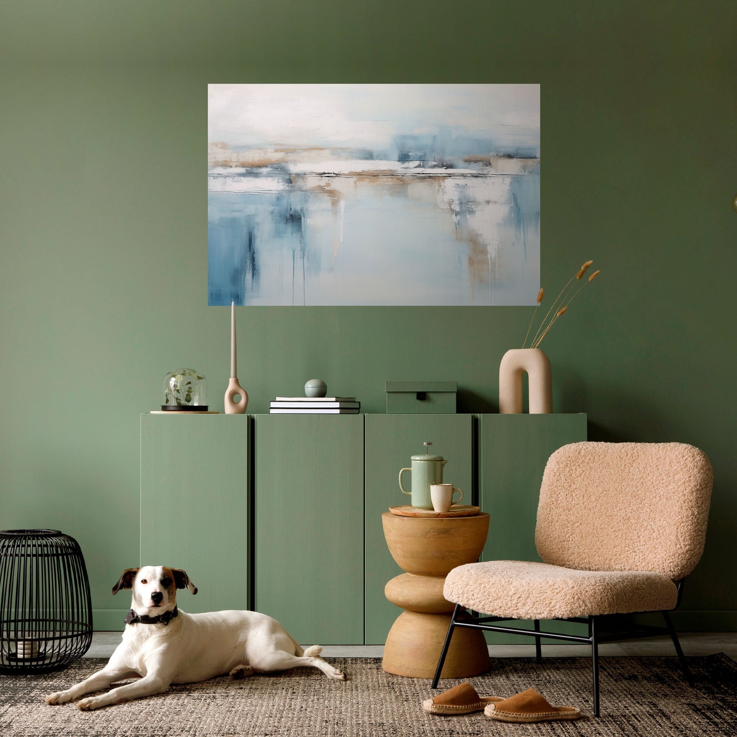 Poster orizzontale staccabile e attaccabile INDYGO SHADOW